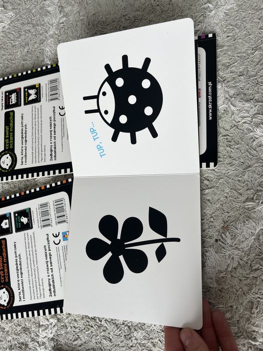 6 książeczek kontrastowych