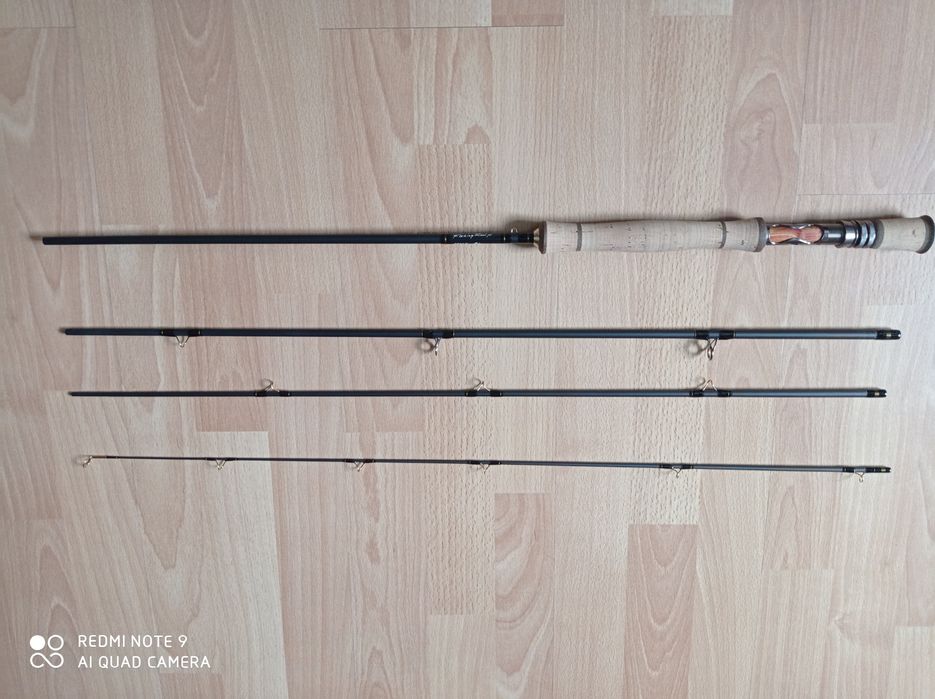 Wędka muchowa wykonana w pracowni Fishing Rod pl