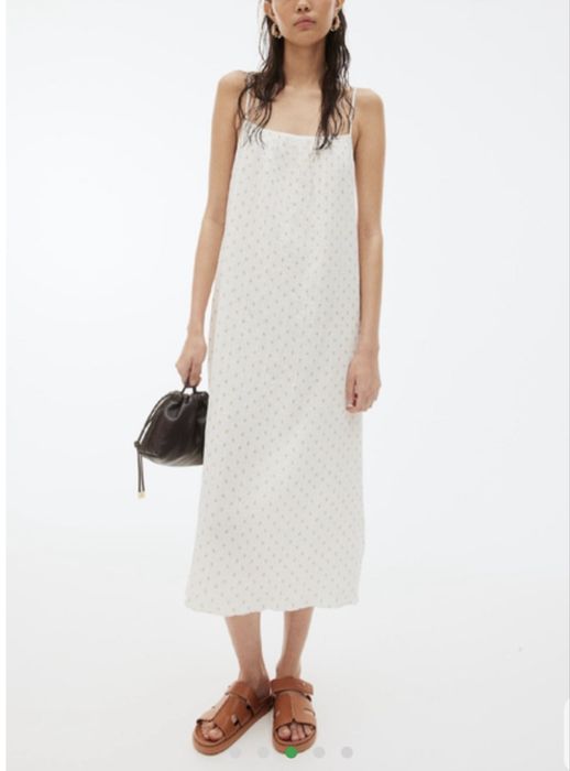 Максі мусліновий сарафан у квітковий принт муслін