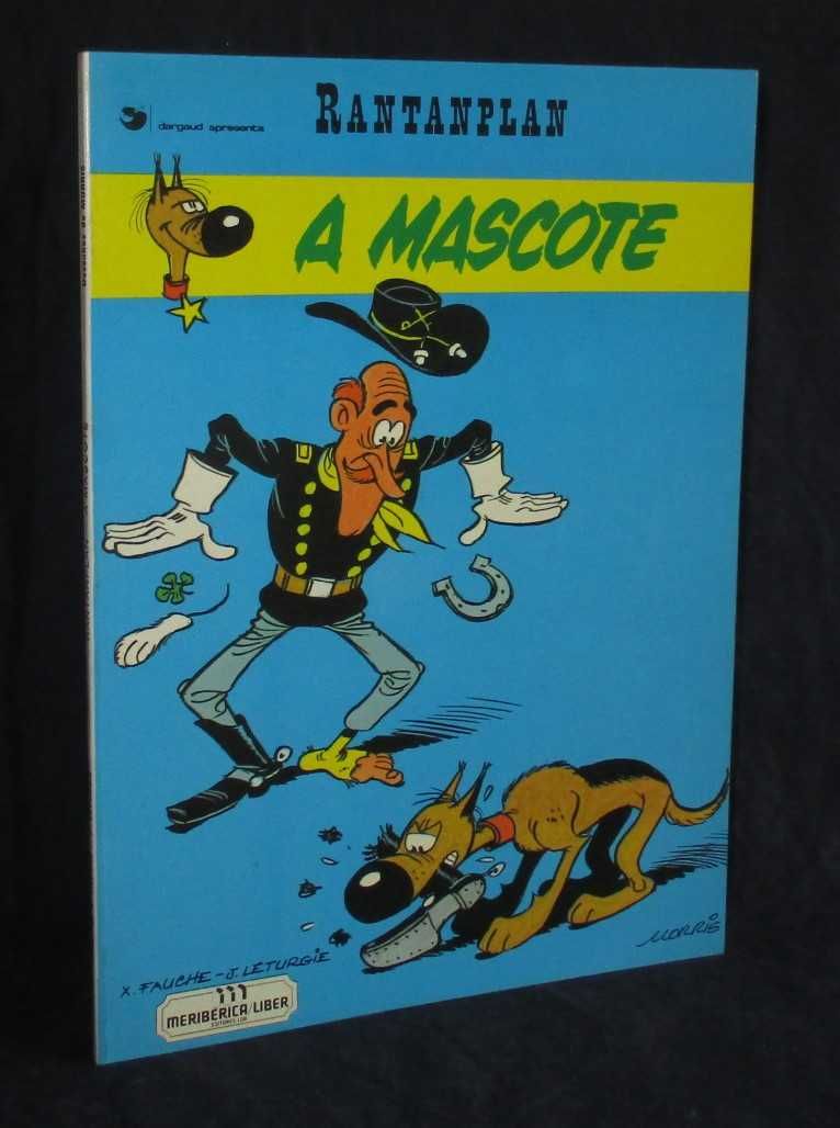 Livro BD A Mascote Rantanplan Meribérica Liber 1ª edição 1987