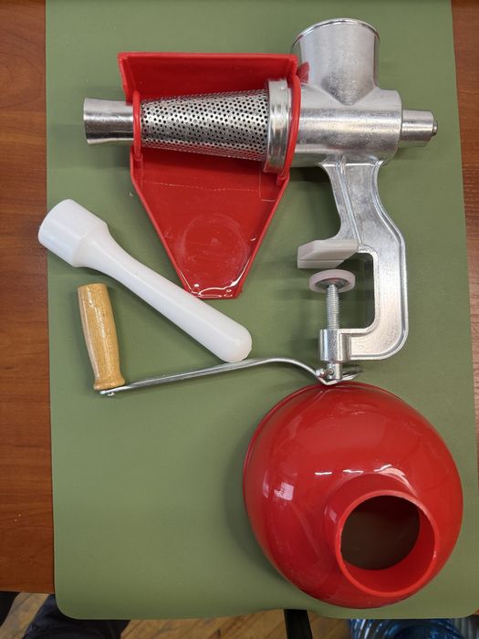 ручний томатопрес для соусу, соковижималка з алюмінію