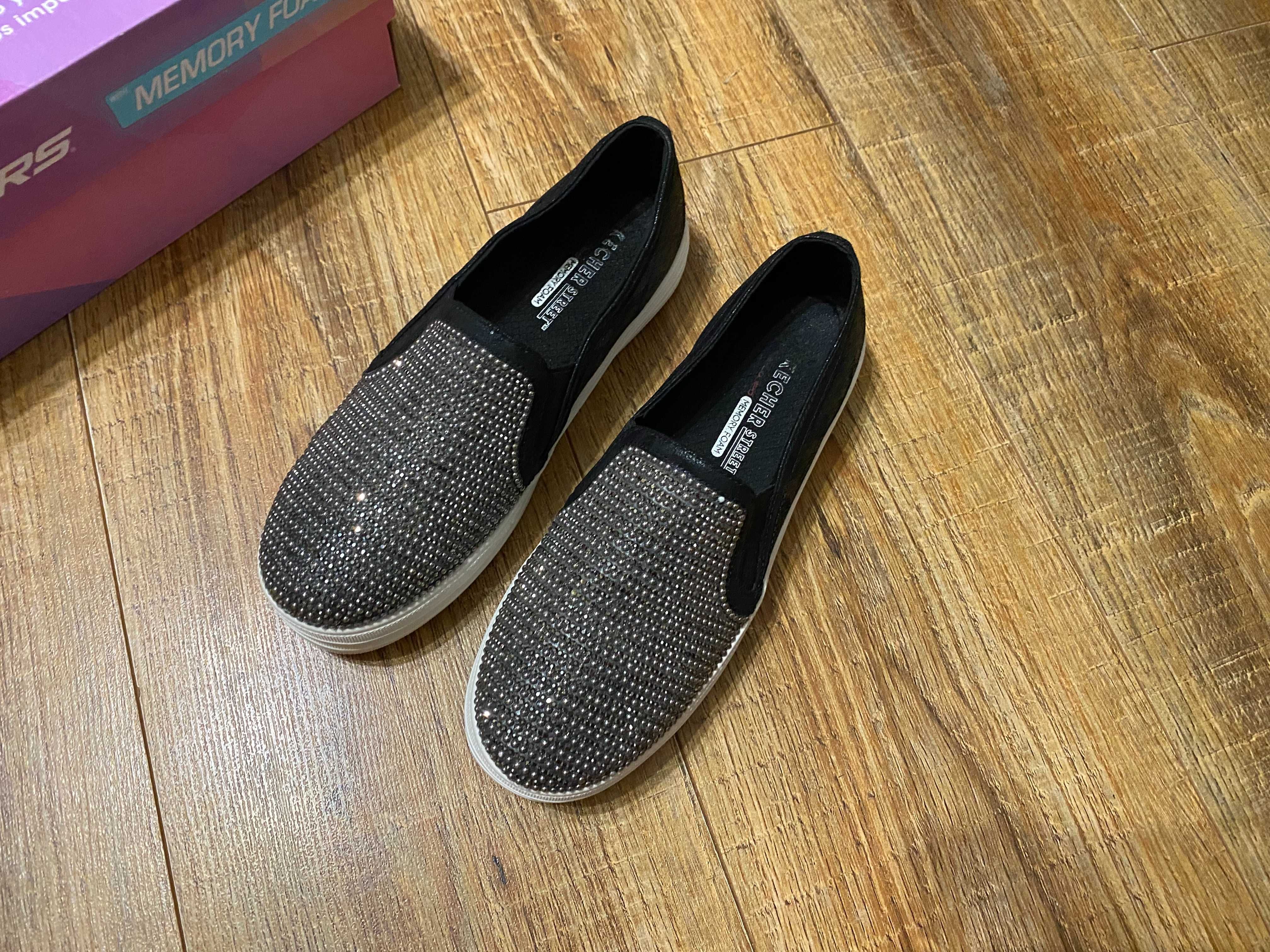Skechers слипоны кроссовки кросівки мокасины оригинал р.37