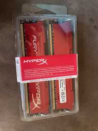 Продам плажки памяти Hyperx 2 по 8гб