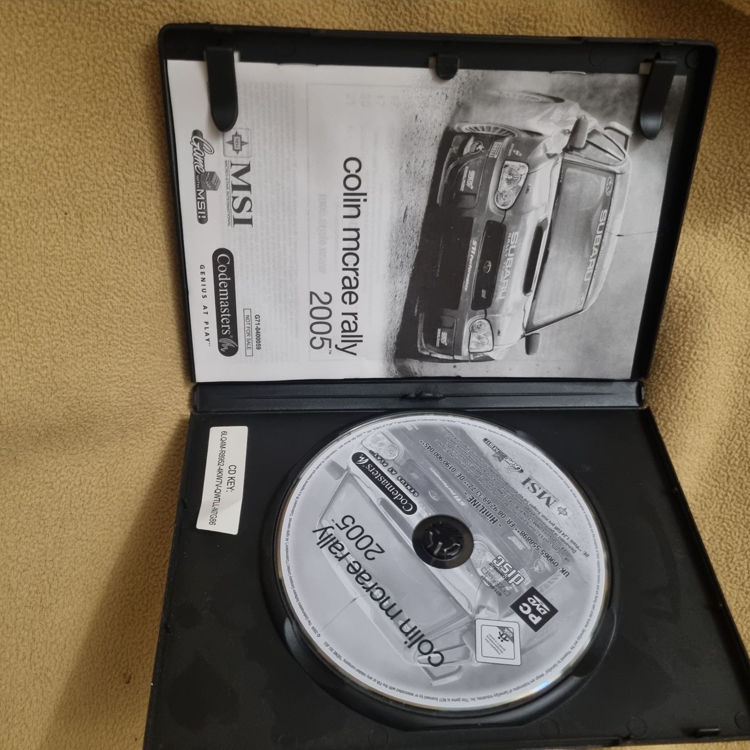 Colin McRae Rally 2005 PC Wydanie premierowe