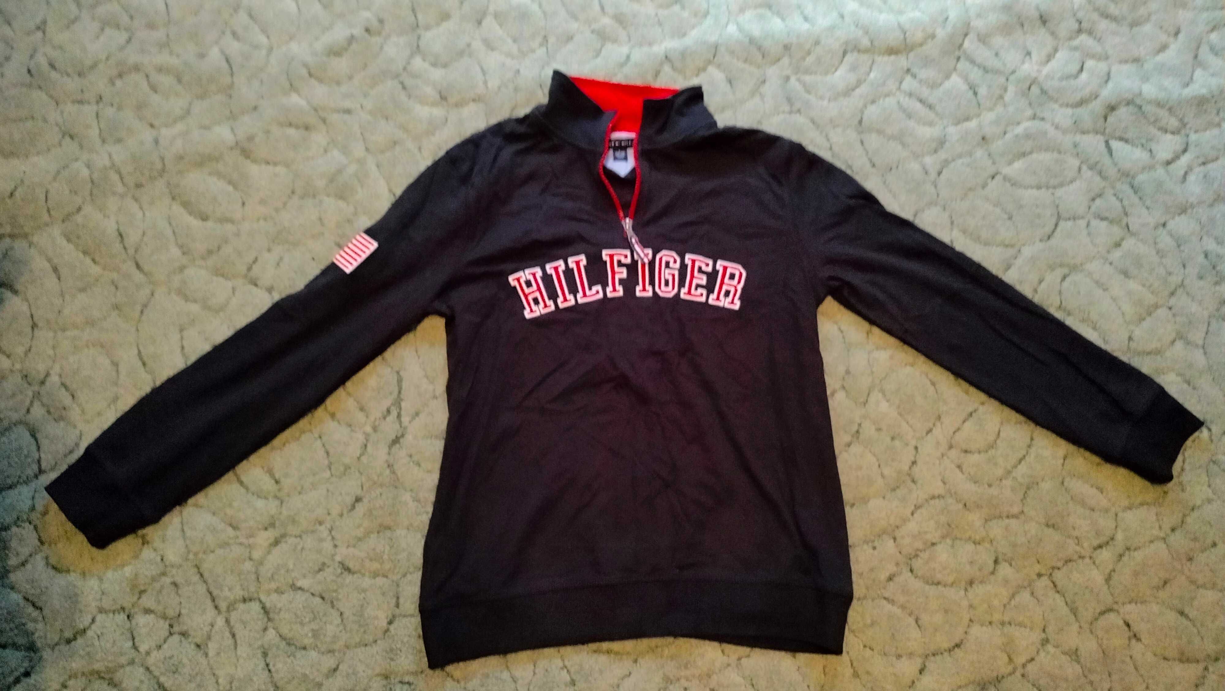 Bluza dresowa chłopięca z długim rękawem firmy Tommy Hilfinger.