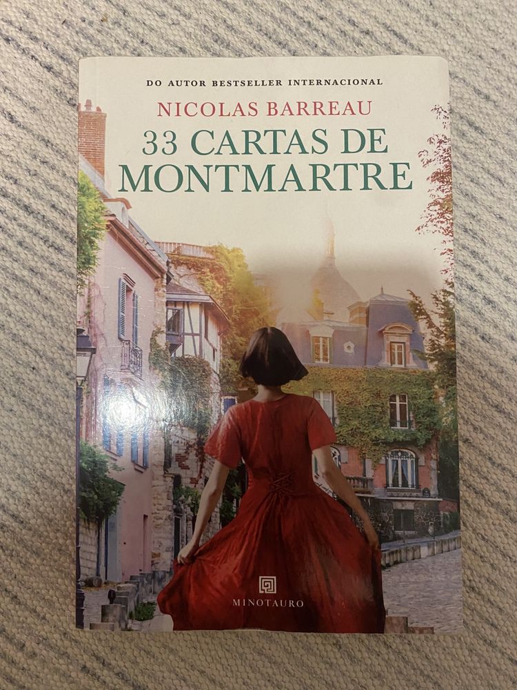 Livro 33 Cartas de Montmartre - Nicolas Barreau