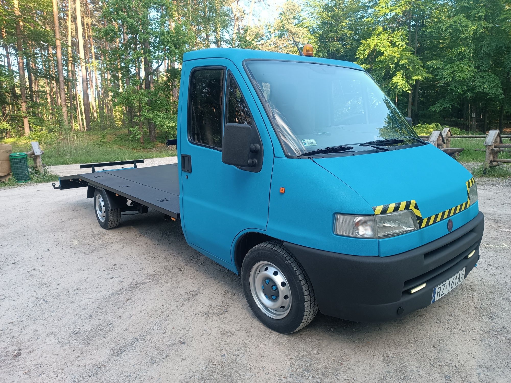 Auto laweta Fiat Ducato, serwis, zamiana.