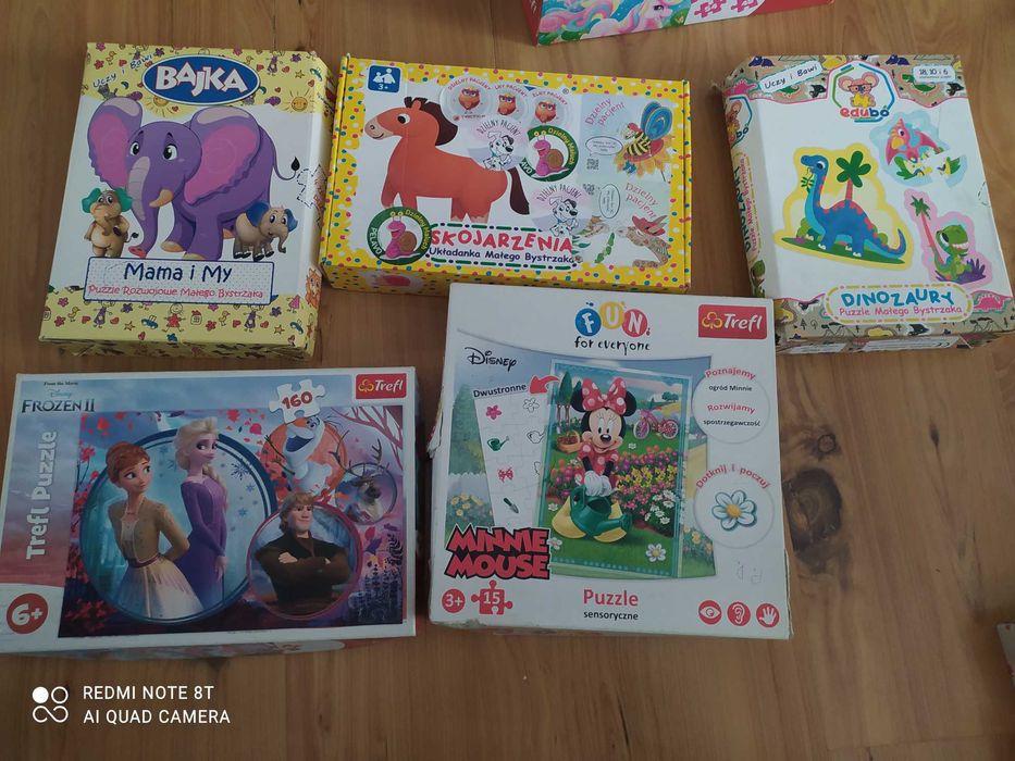 Puzzle dla chłopca i dziewczynki