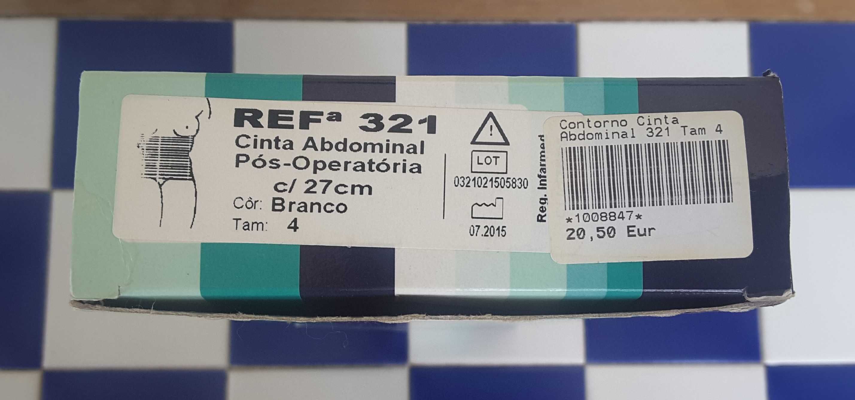 Cinta Abdominal Pós-Operatória "Contorno" (Como NOVA!)