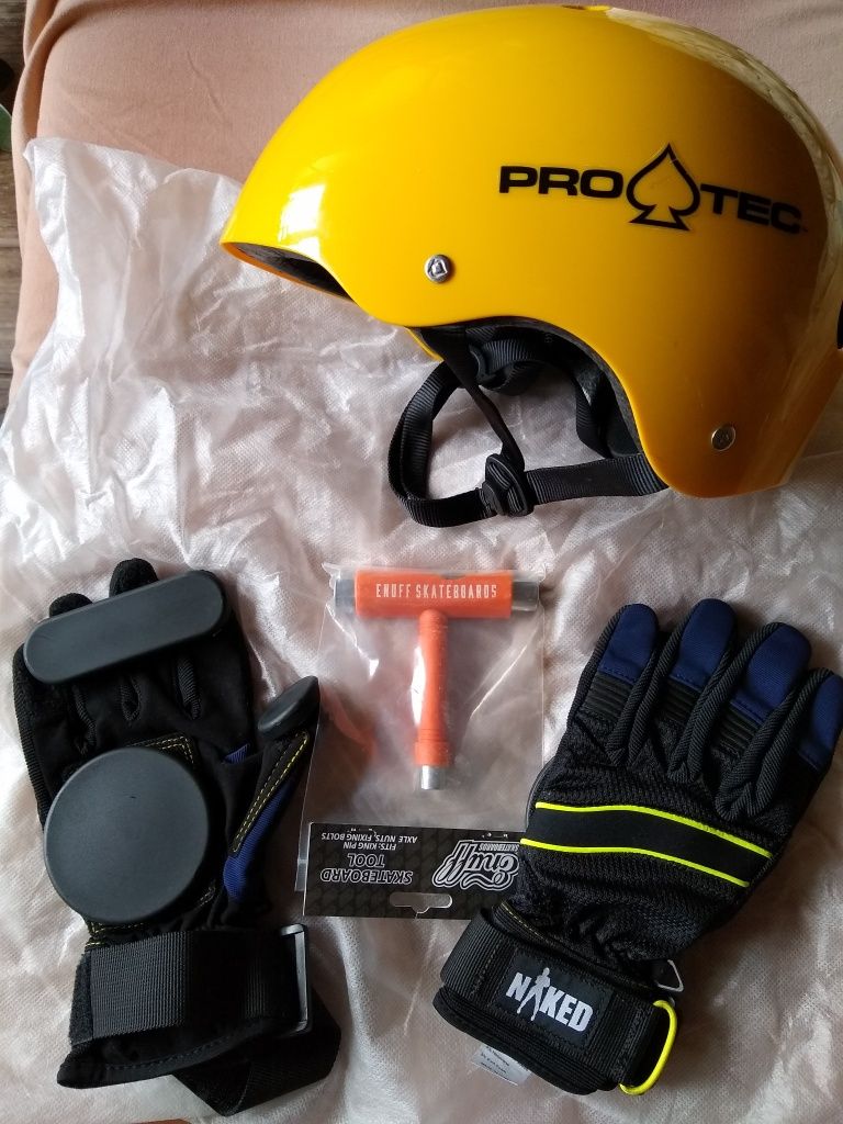 шлем перчатки защита электро скутер самокат серфскейт лонгборд Carver