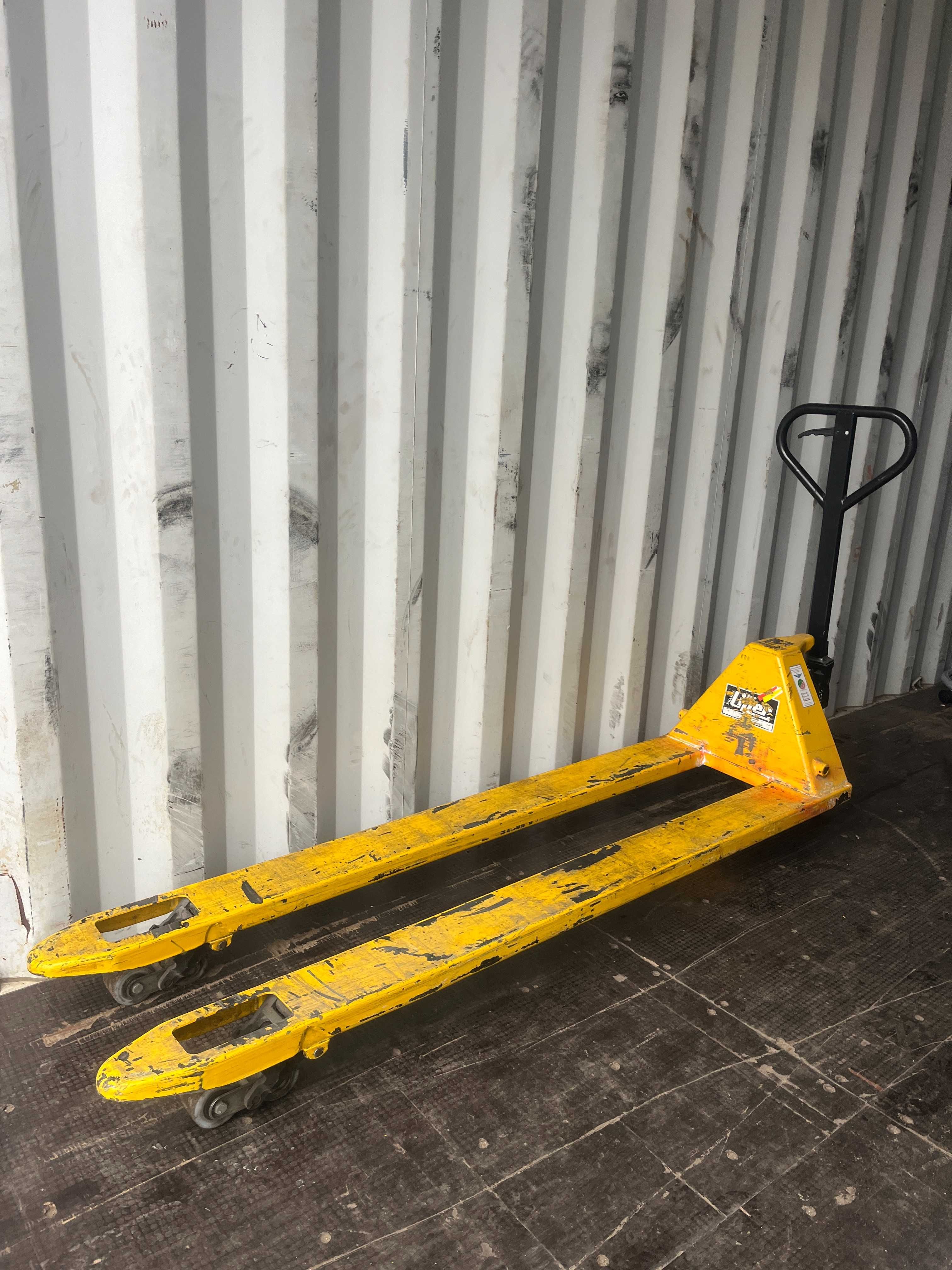 Wózek ręczny paletowy paleciak długi widły 1800mm