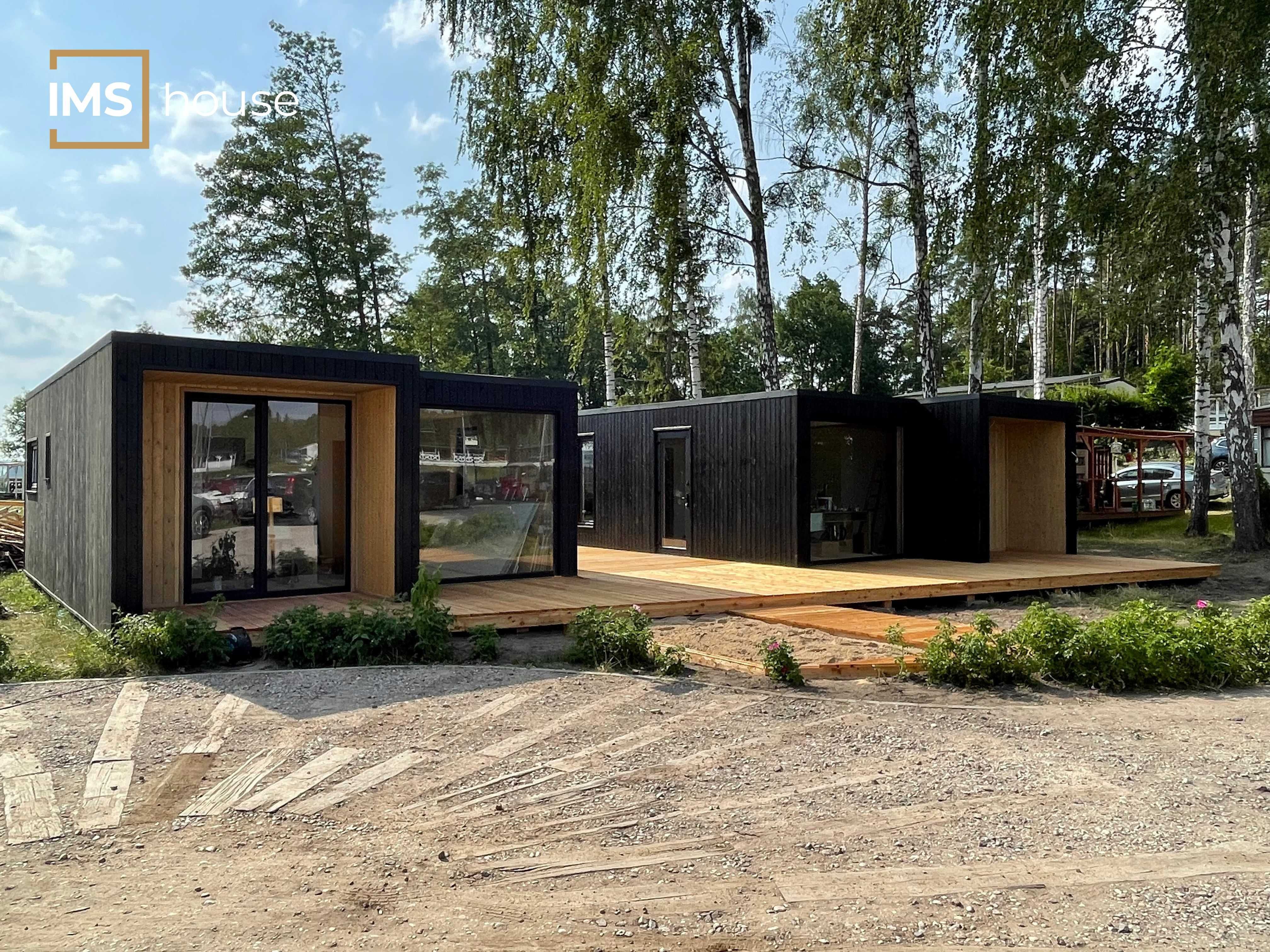 Dom prefabrykowany szkieletowy całoroczny SSO na zgłoszenie 50m2