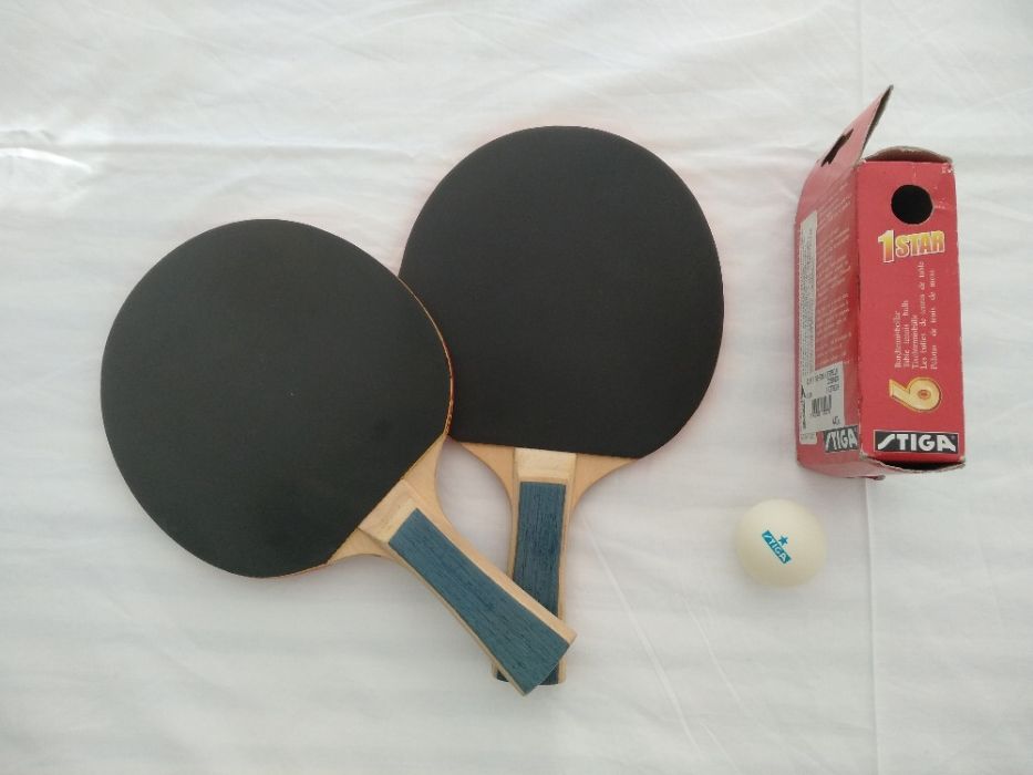 2 STIGA Kontra ping pong + bolas