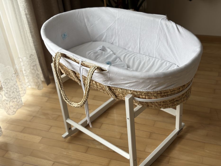 Kosz mojzesza ahojbaby z materacem rucken