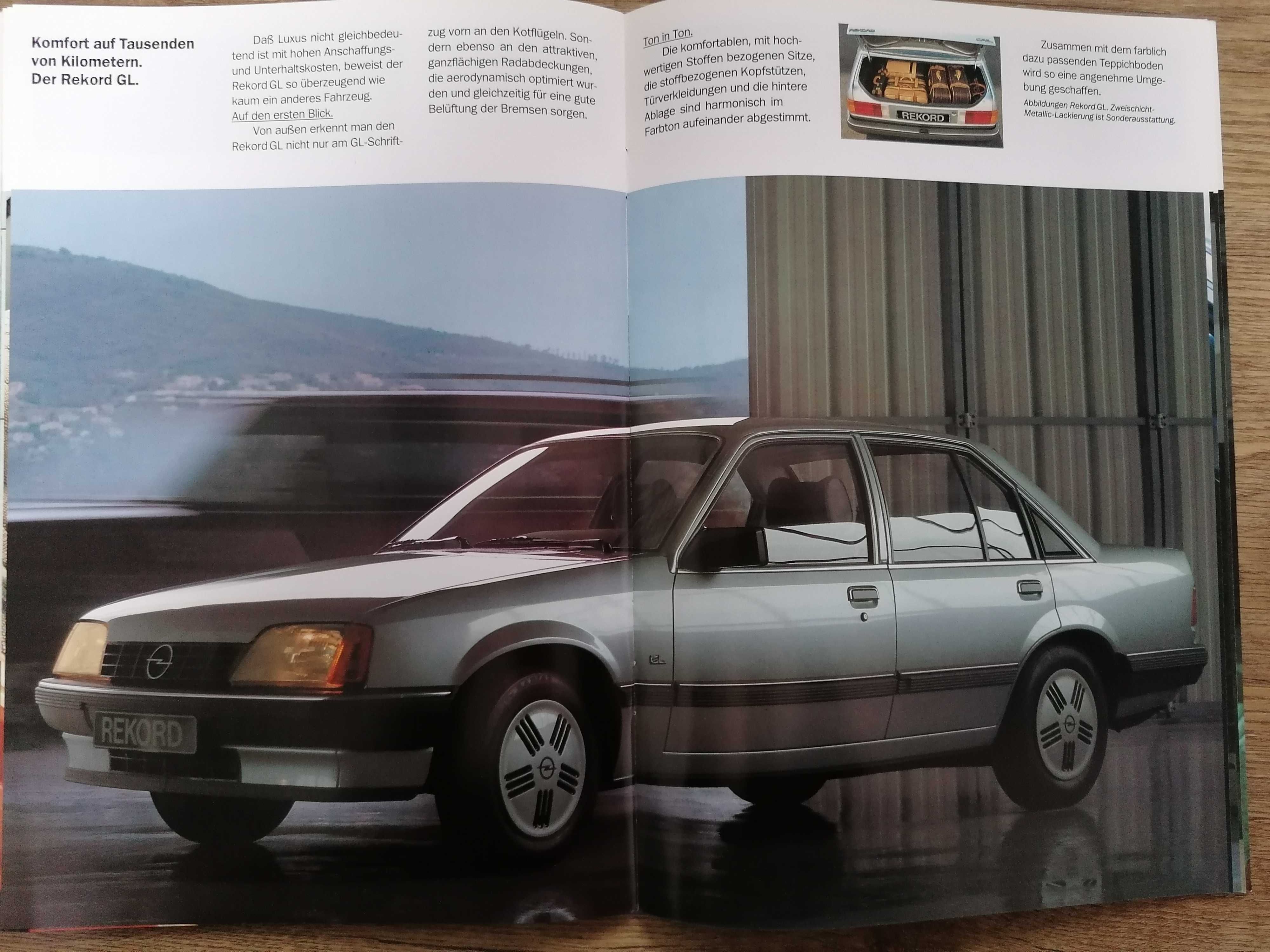 Prospekt Opel Rekord