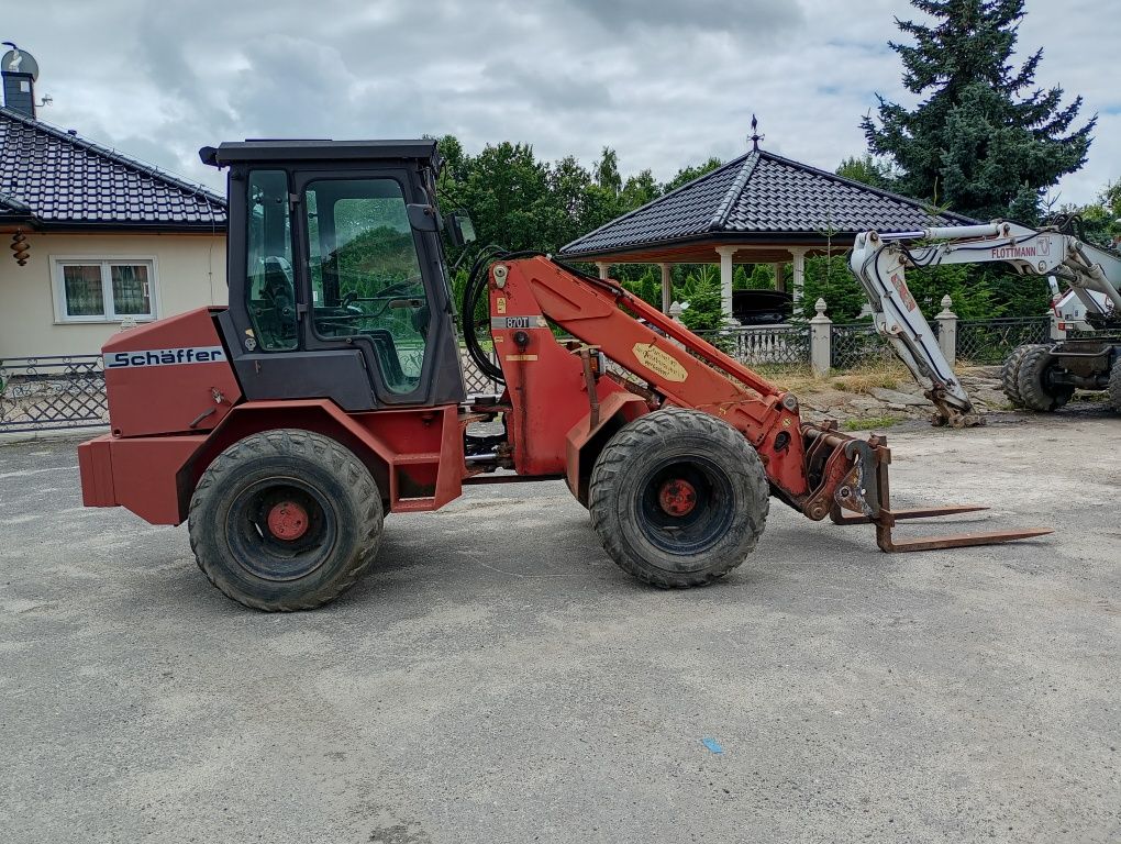 Ładowarka Schaffer 870 T z teledkopem