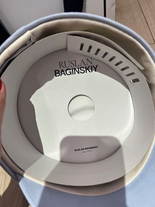 Ruslan baginskiy лляна кепка блакитна нова з біркою L