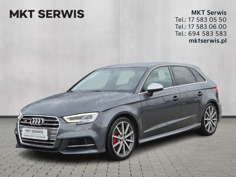 Audi S3 Salon Polska, Pełna Historia Serwisowa, Nienaganny Stan Techniczny