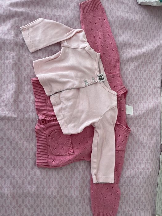 Lote bebe menina de verao 3-6 meses