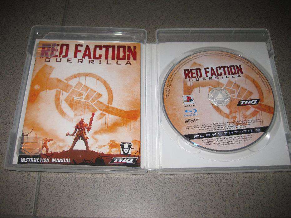 Jogo PS3 "Red Faction-Guerrilla" (Completo e Novo)