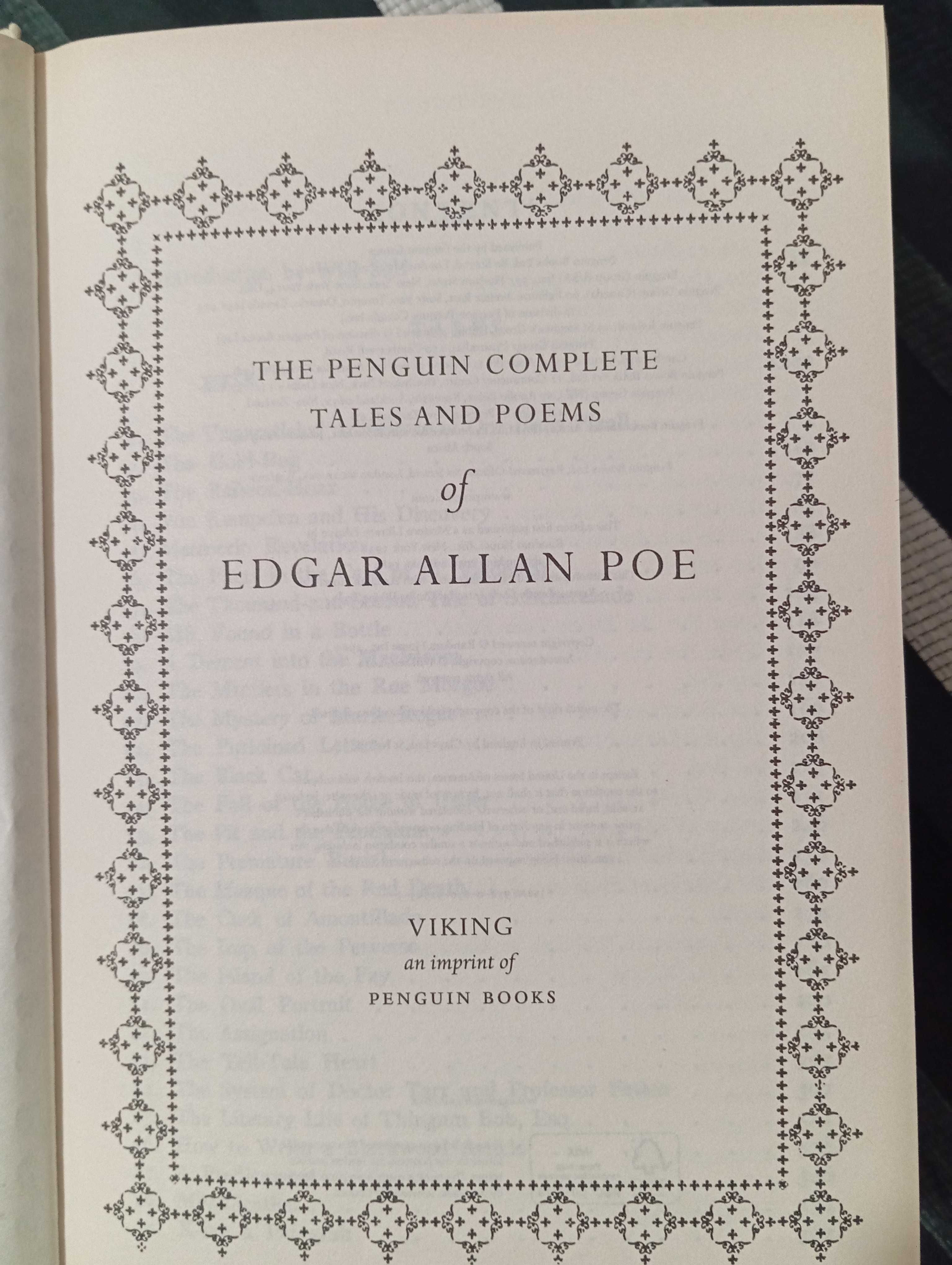The Penguim Complete Tales and Poems