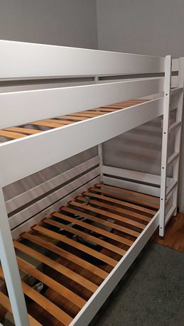 двуярусная деревянная кровать 190 х90
