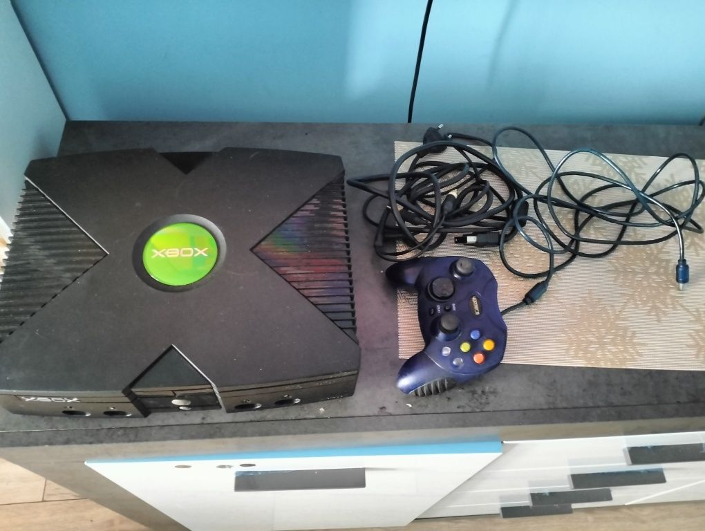 XBox Classic jako dawca pad kable