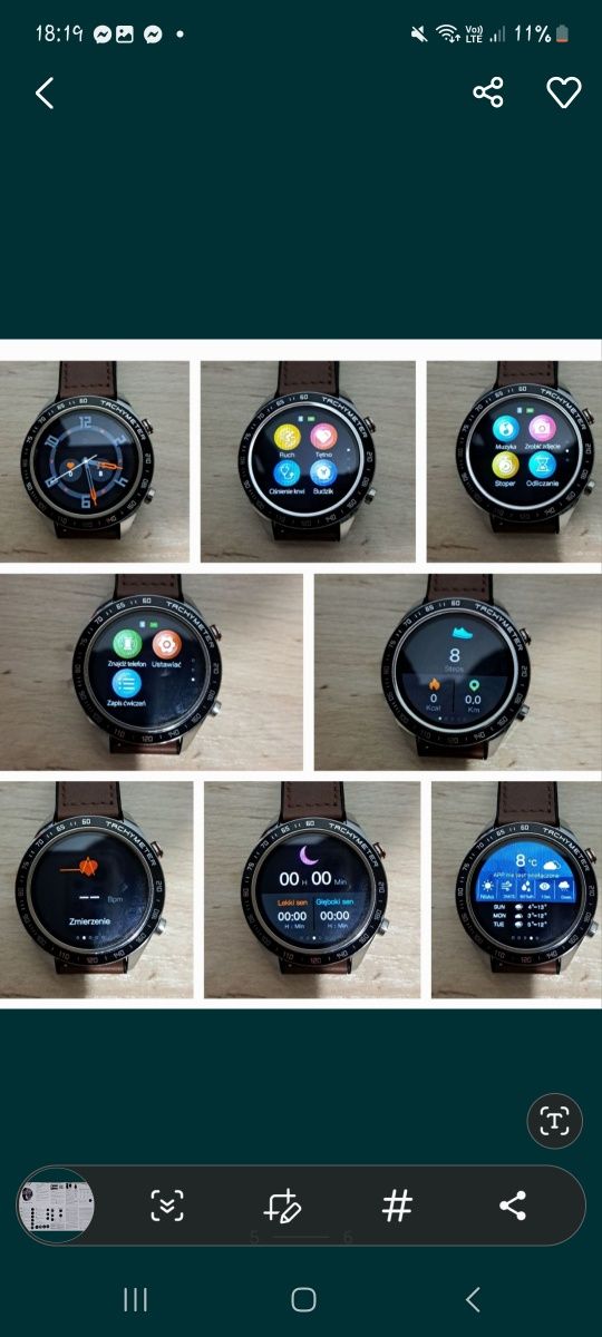 Smartwatch męski SMARTH