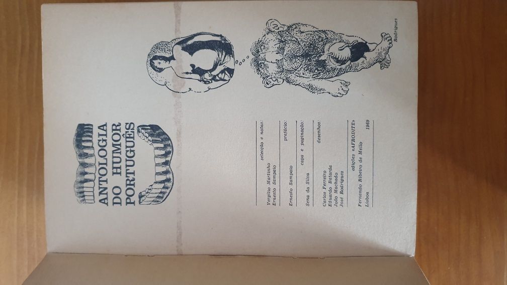 Antologia Humor Português 1969 (RARO)