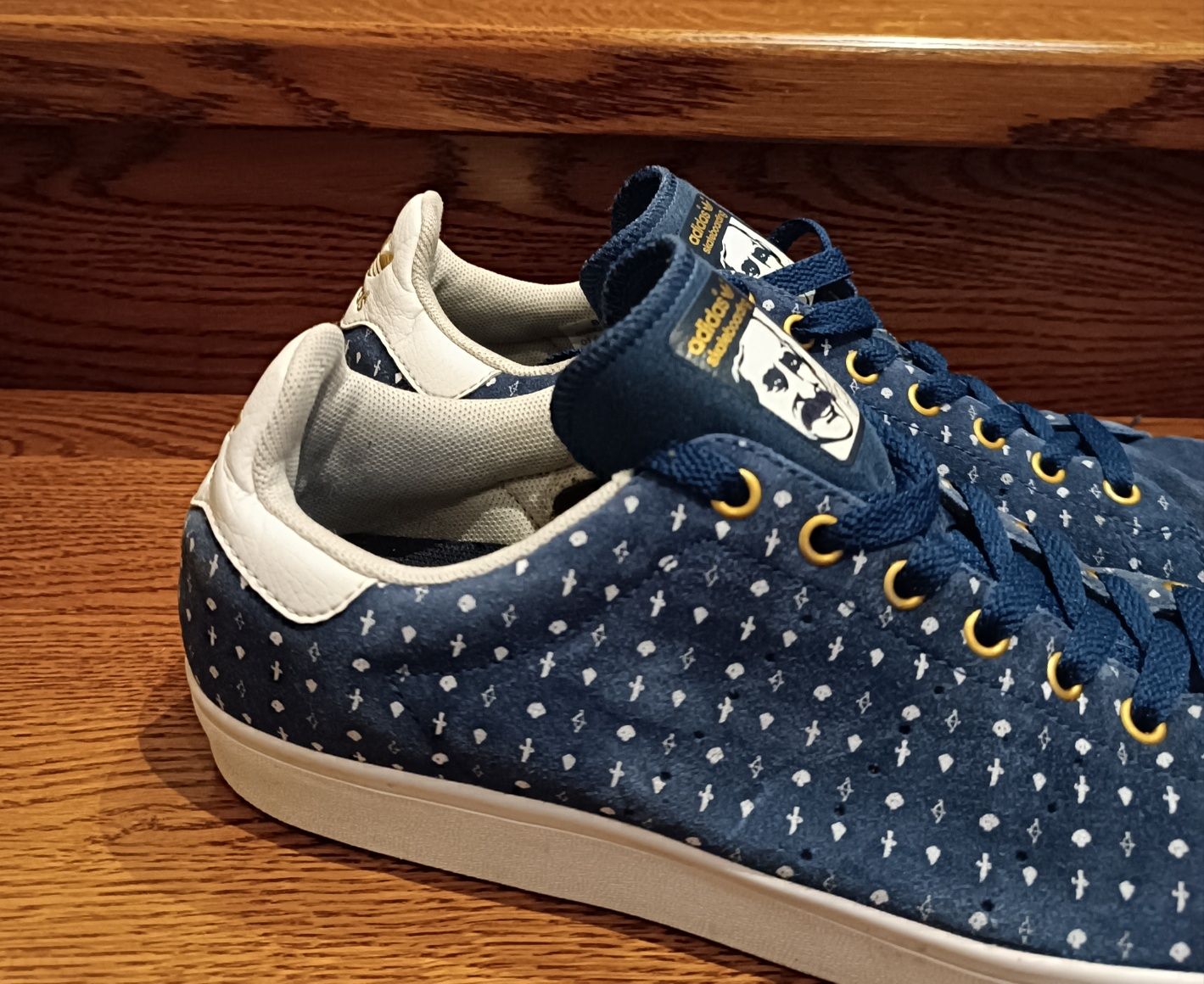 Buty Adidas Stan Smith Skateboarding Vintage Męskie Rozmiar 42 2/3