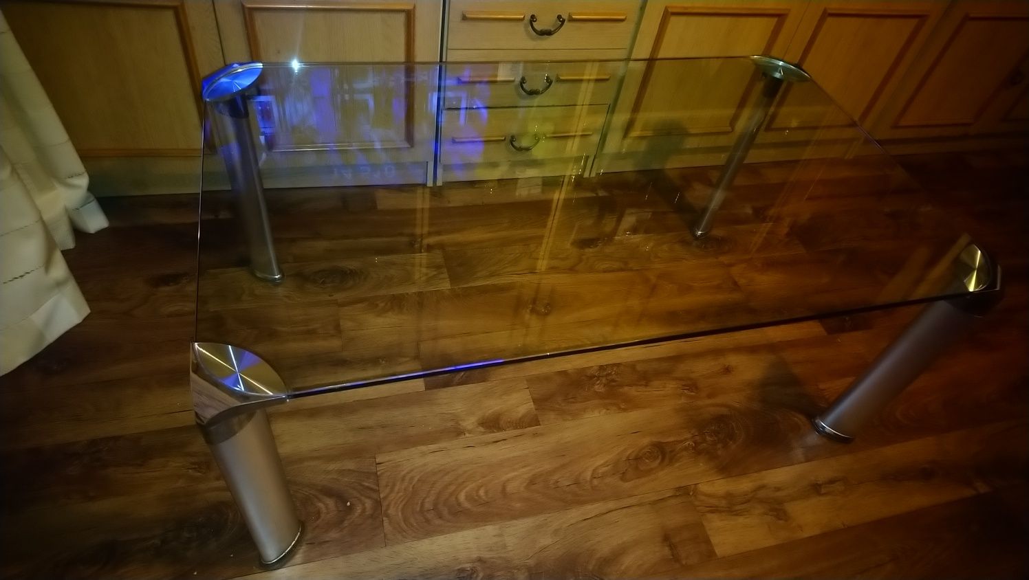 Stół szklany 120/70 wys 51cm
