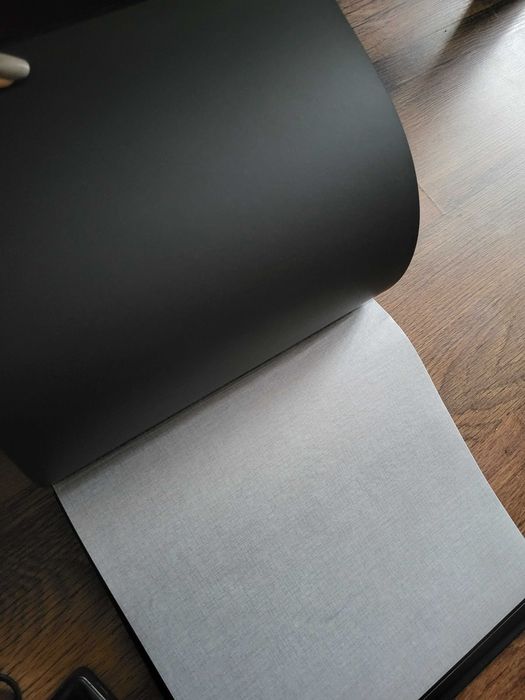 Elegancki, duży, czarny album na zdjęcia, ala segregator, A4