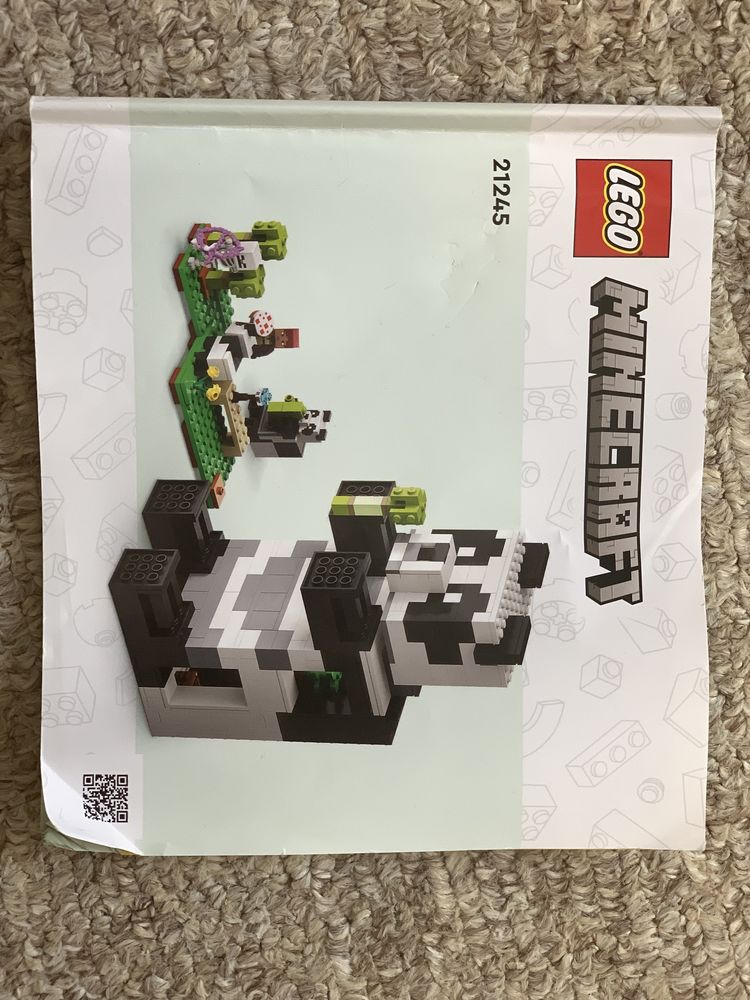 LEGO 21245 Конструктор Помешкання панди панда