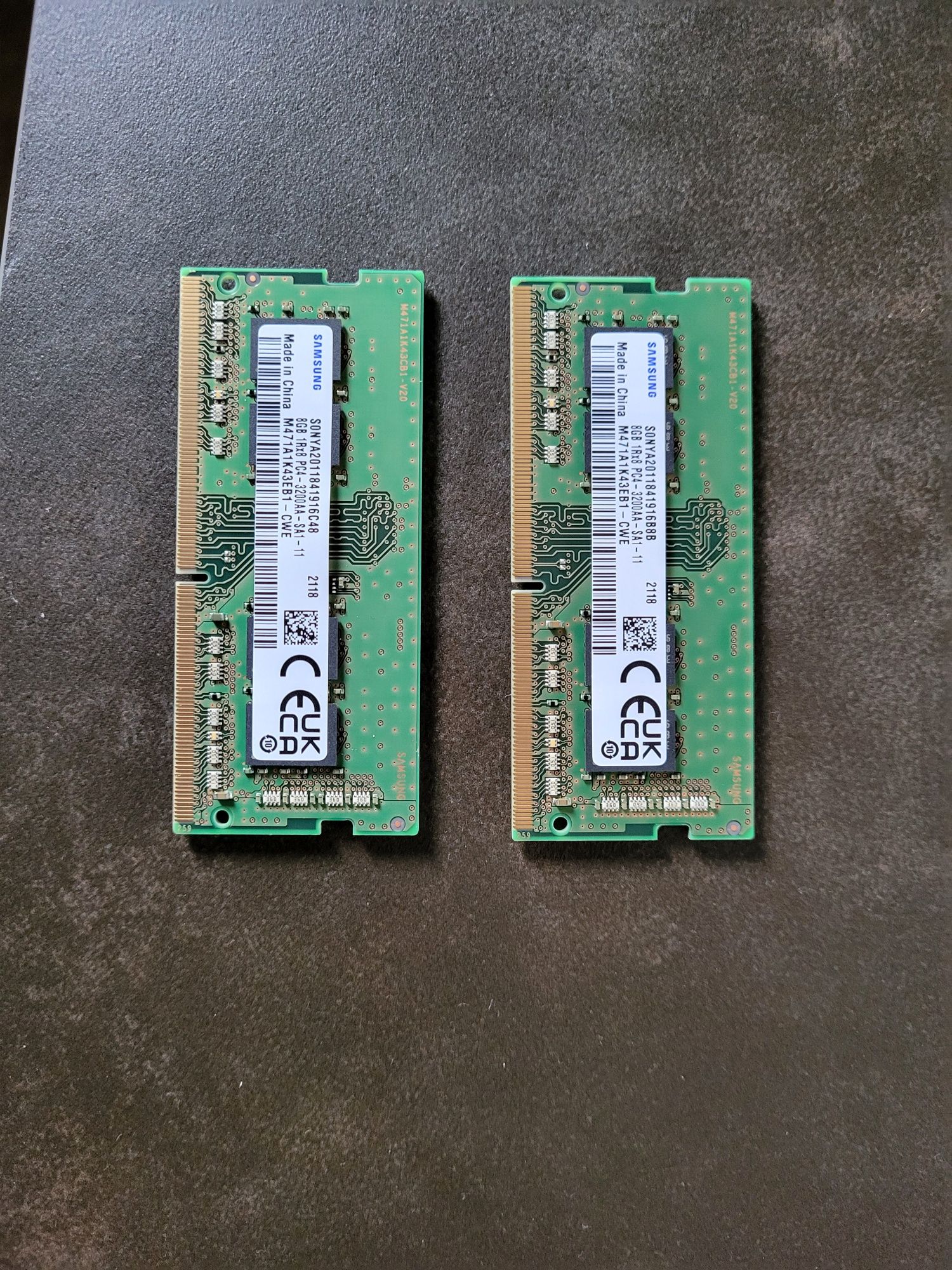 Pamięć RAM Samsung 16GB (2x8GB) SODIMM 3200mhz