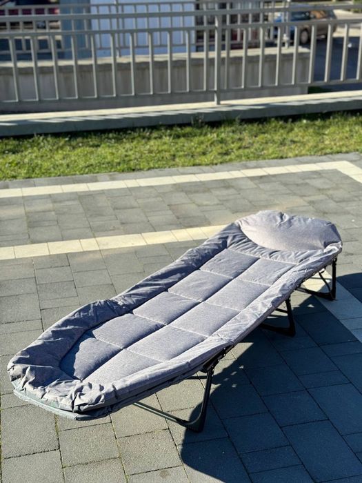 Шезлонг - лежак - розкладачка - ліжко розкладне. Раскладушка кровать