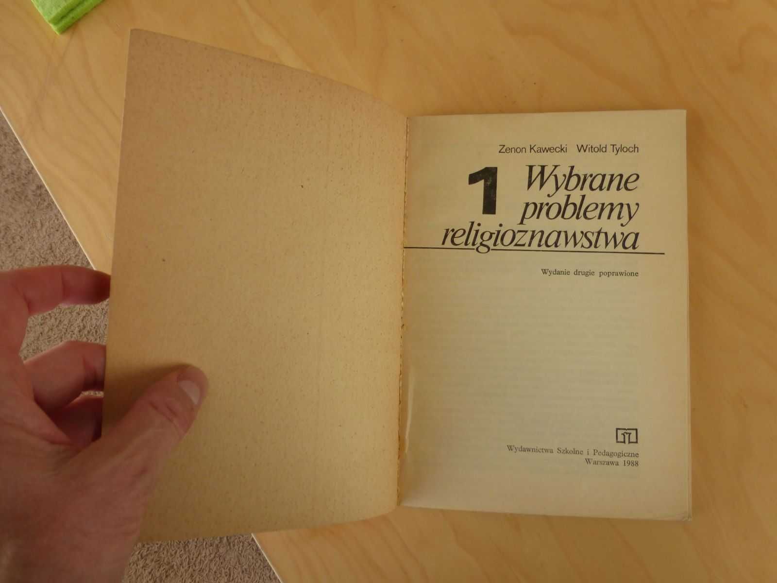 Wybrane problemy religioznawstwa 1. Z. Kawecki, W. Tyloch