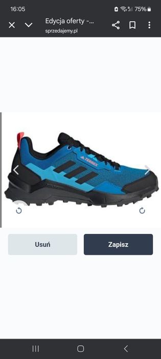 Buty adidas terrex ax4