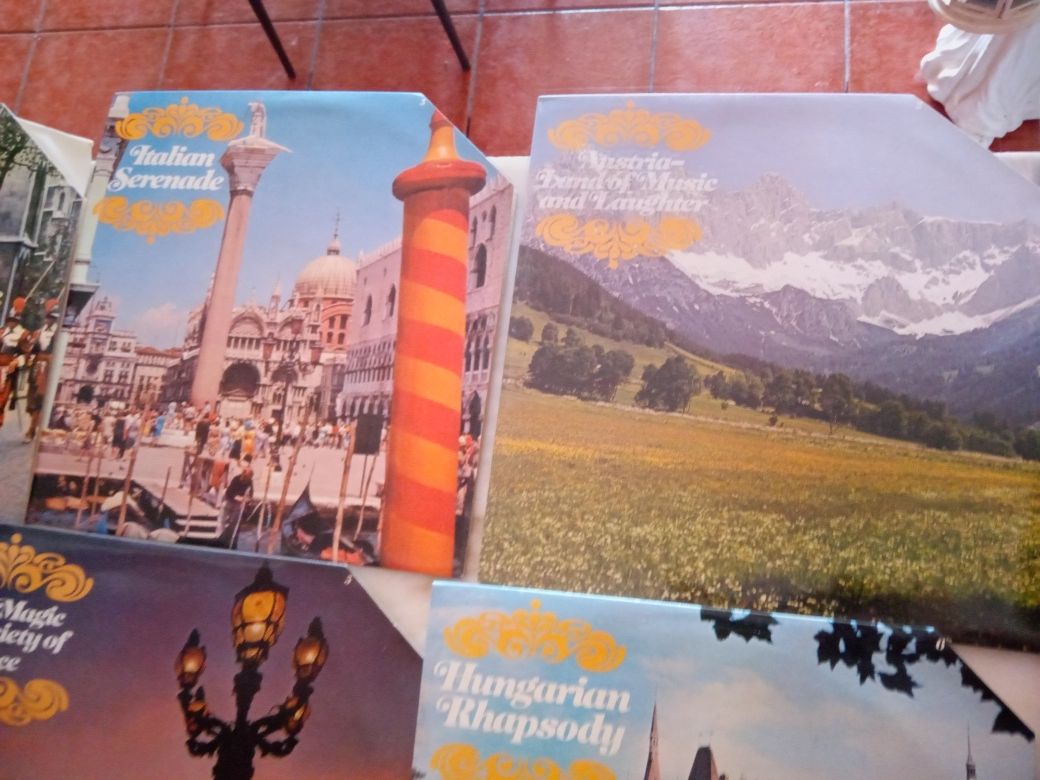 Colecção de 8 Discos de Vinil LP'S Europe in Concert