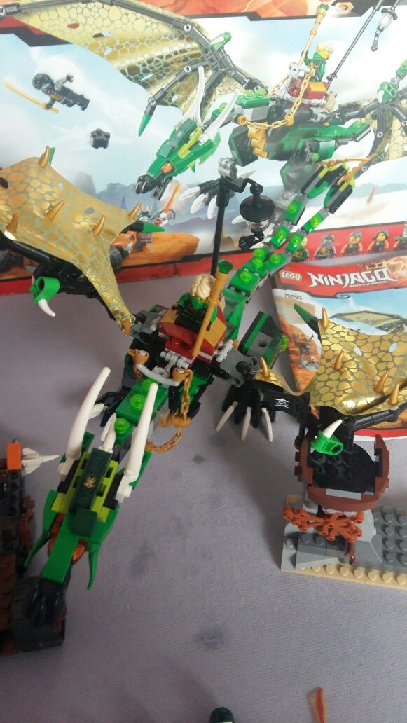 Lego 70593 Ninjago Zielony Smok