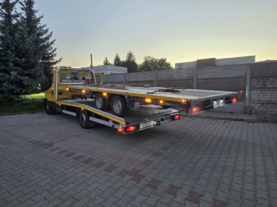 Przyczepa platforma BRIAN JAMES TRAILERS