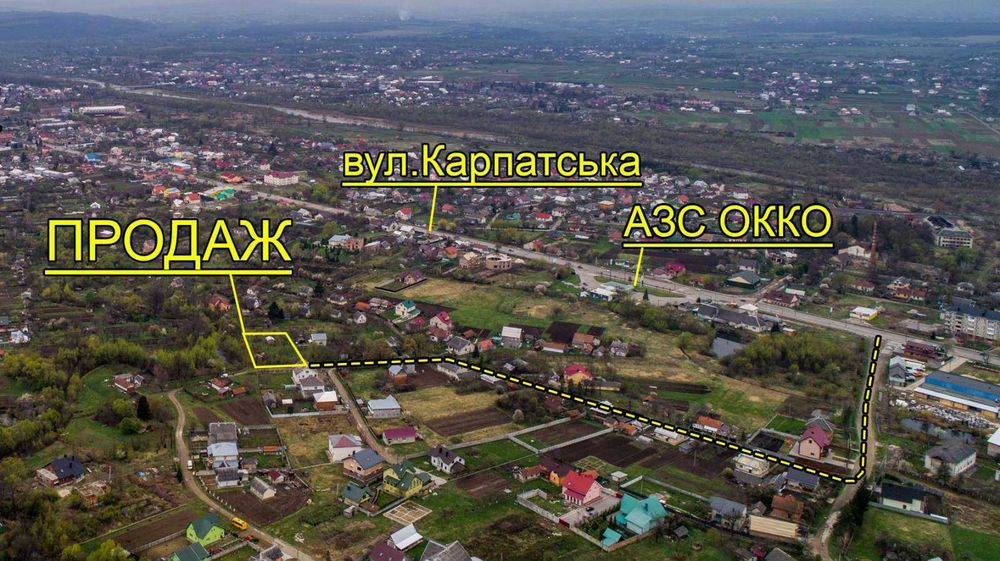 Земельна ділянка із дачним будинком