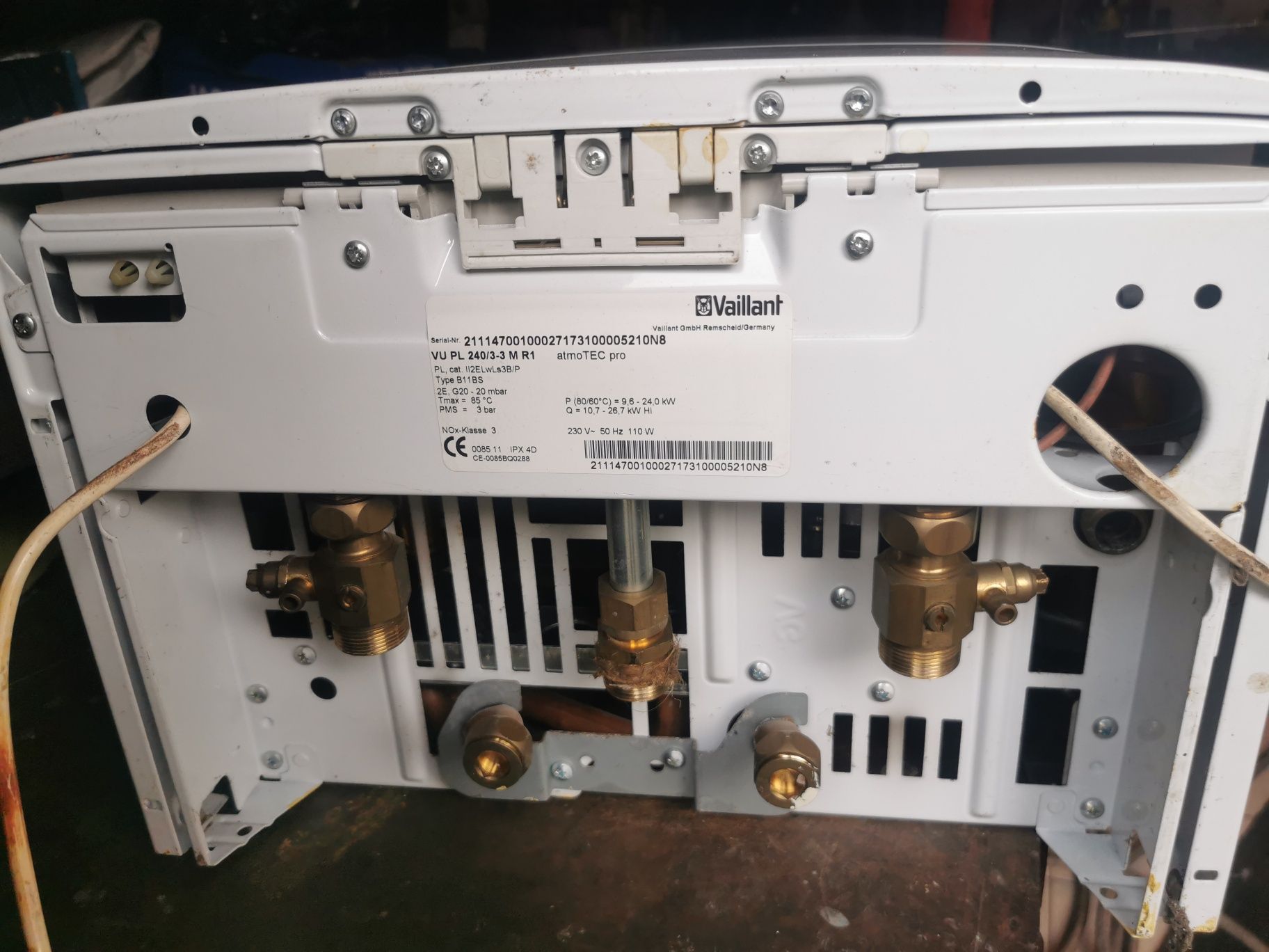 Piec gazowy  jednofuncyjny Vaillant atmoTEC pro 240 3 3m R1