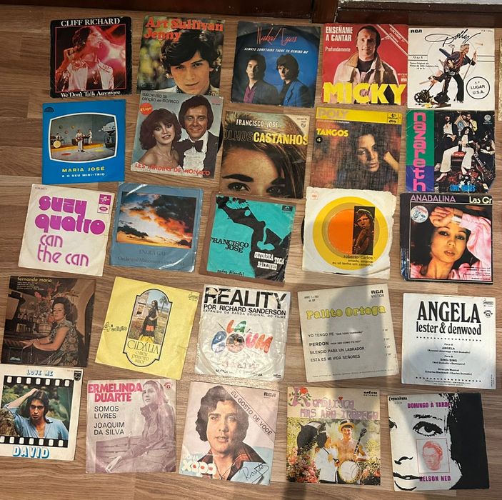 Discos Vinil, preço unitário