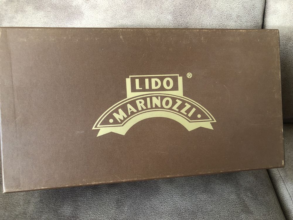 Замшевые туфли Lido Marinozzi