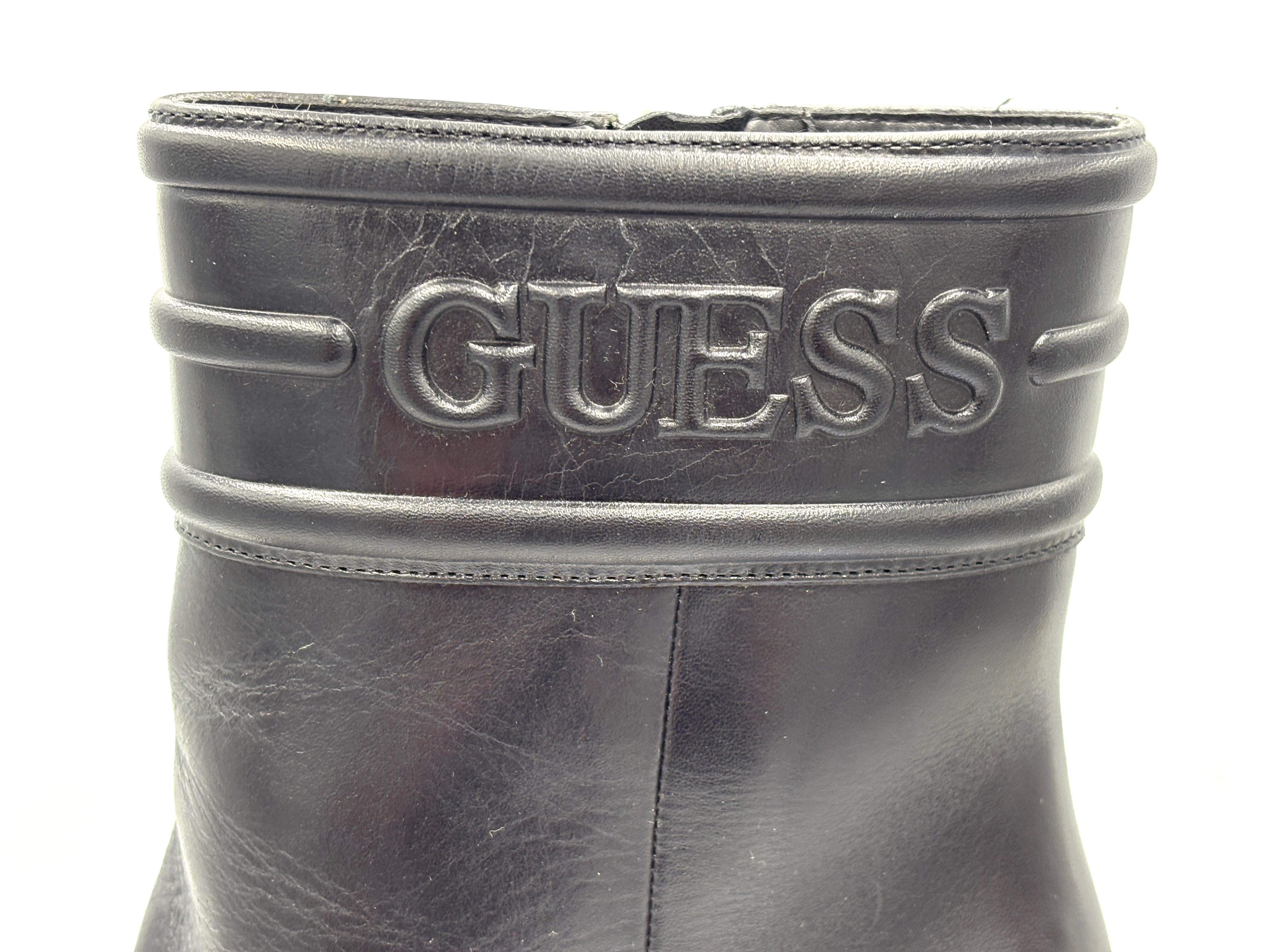 ‼️Nowe oryginalne botki GUESS Adane czarne 40 AZ 156 obcas 9.5 cm