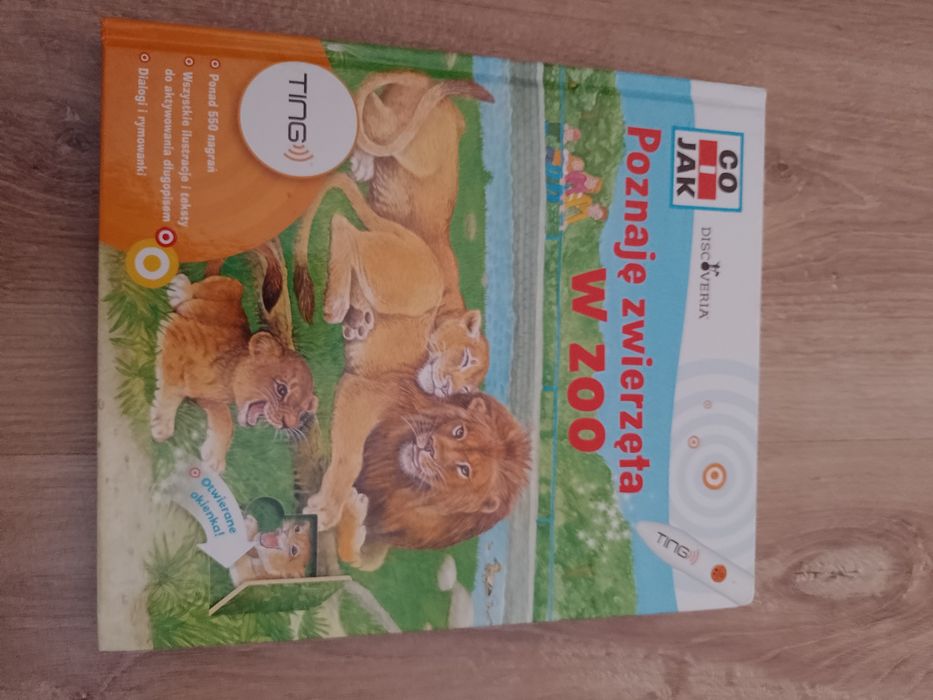 Książka Zwierzęta w Zoo Ting