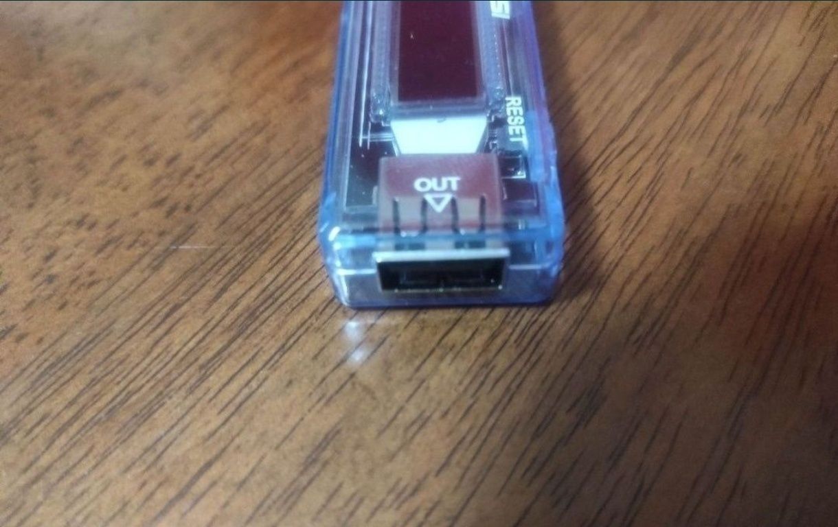 Medidor de bateria/corrente USB