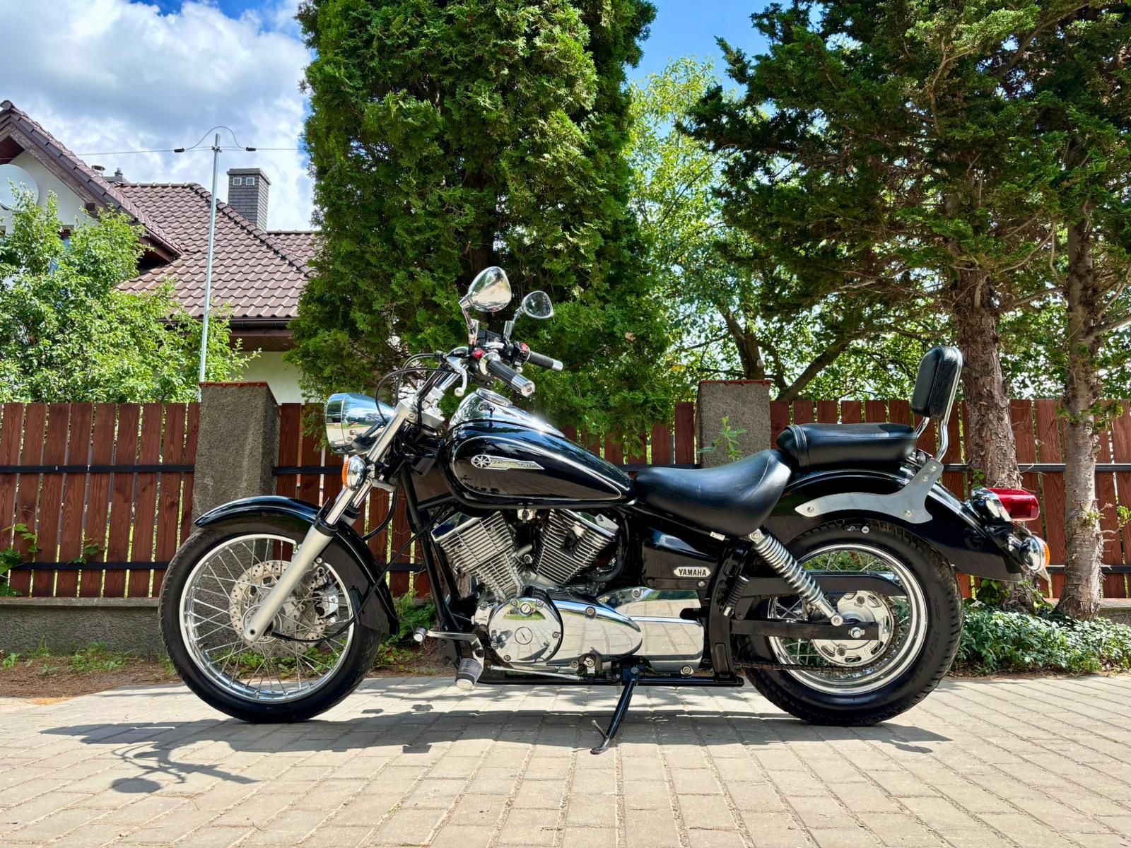 Yamaha Dragstar 250/125, 2003r chopper cruiser, bdb stan RATY