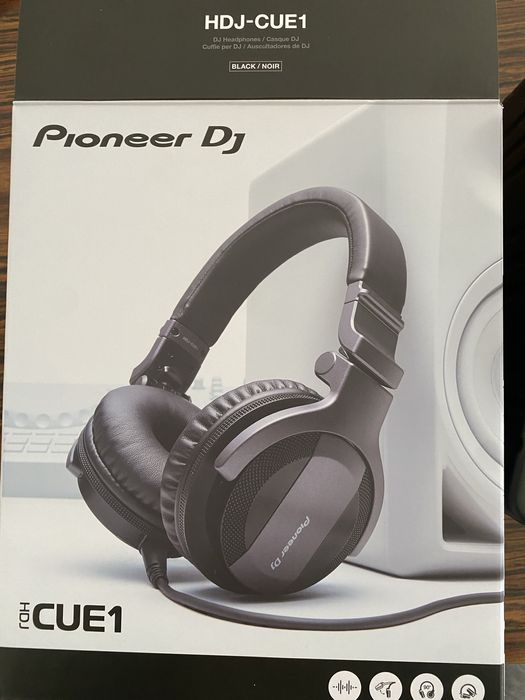 Auscultadores DJ Pioneer HDJ-CUE1 - Preto