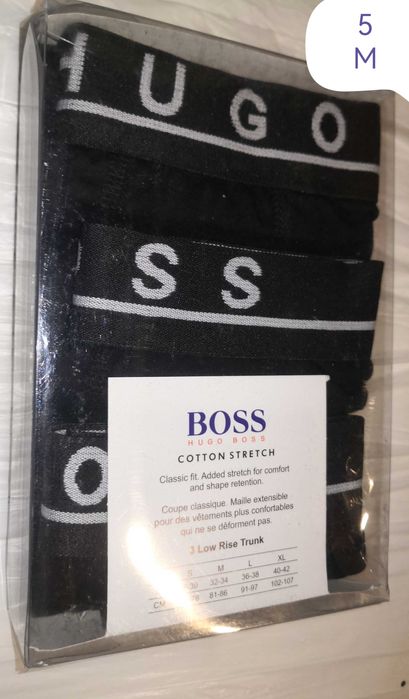 Bokserki męskie 3pak M L XL XXL Hugo Boss Armani